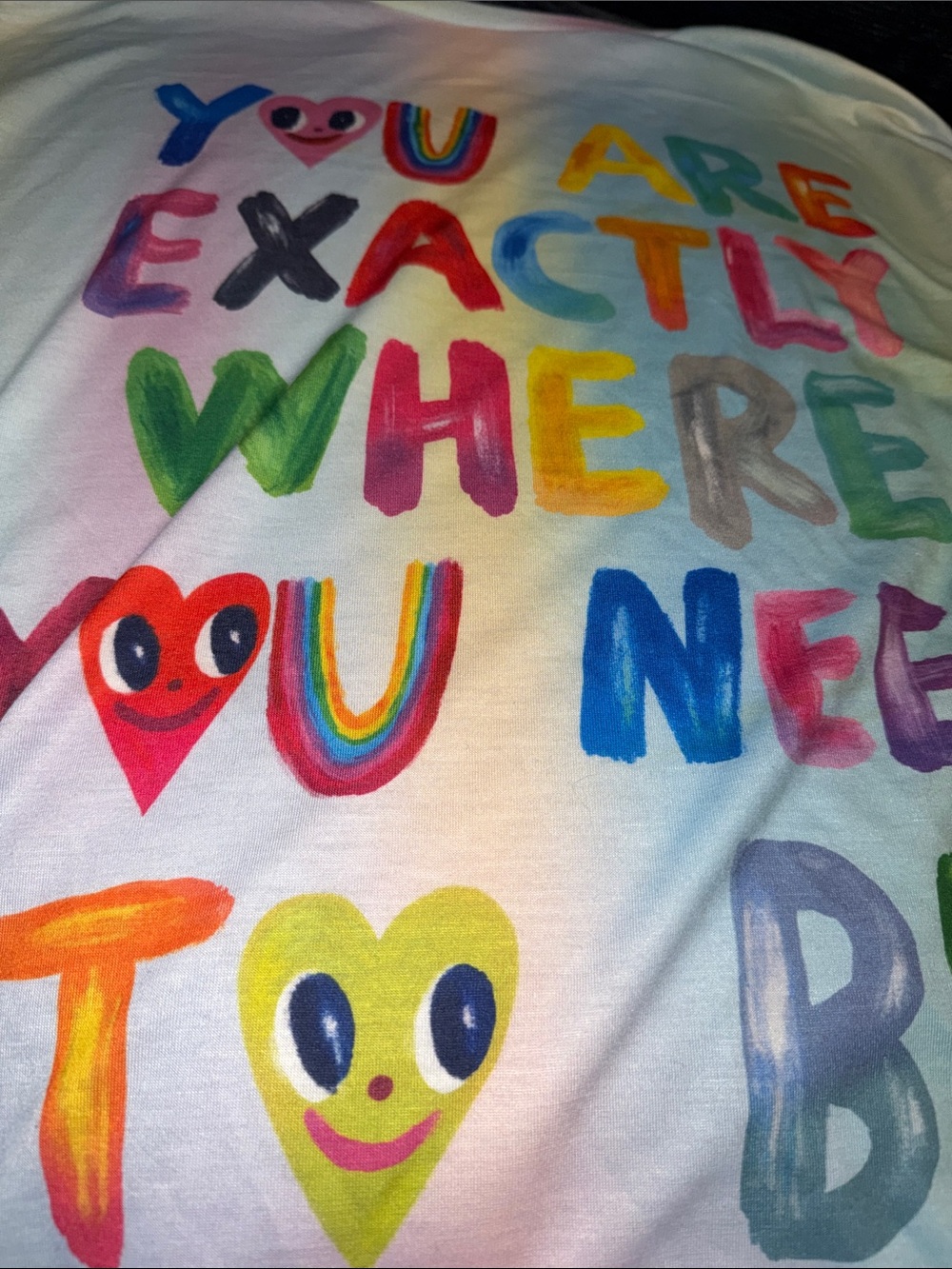 I SCREAM COLOUR Pastel Tie-Dye Graphic Tee - Picture 2 of 4